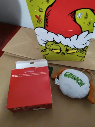 GrinchPalla di Neve Max McDonald's 2025 Nuovo