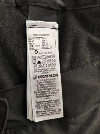 Pantalón esquí Decathlon impermeable