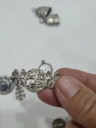 Lote Colgantes Plata y Oro