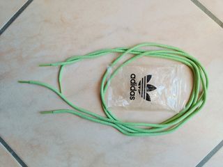 Lacci Adidas Originali Verde Prato Nuovi