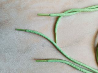 Lacci Adidas Originali Verde Prato Nuovi