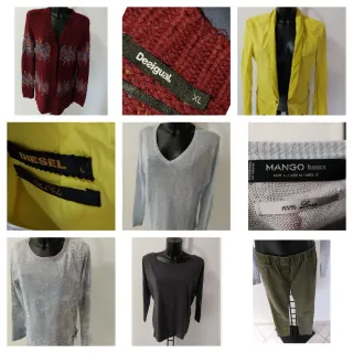 Lotto 6 capi donna taglia L