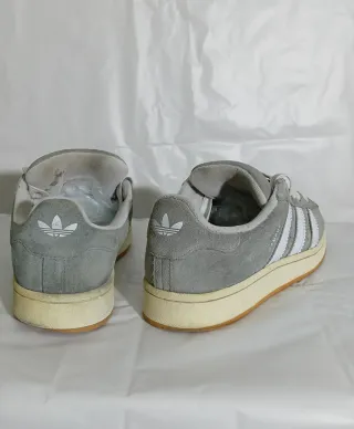 Adidas Campus Sneakers Grigie Bianche