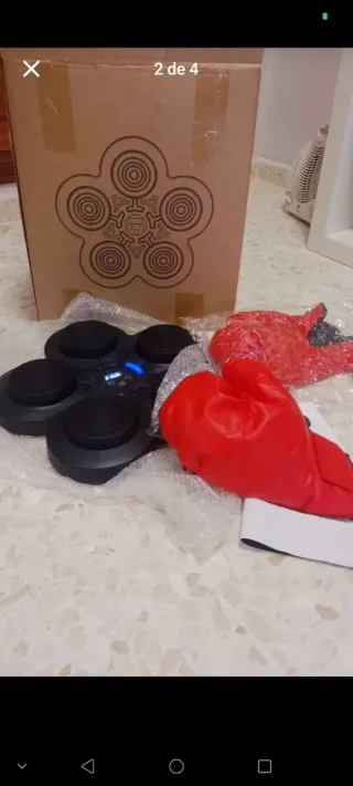 Máquina de boxeo musical