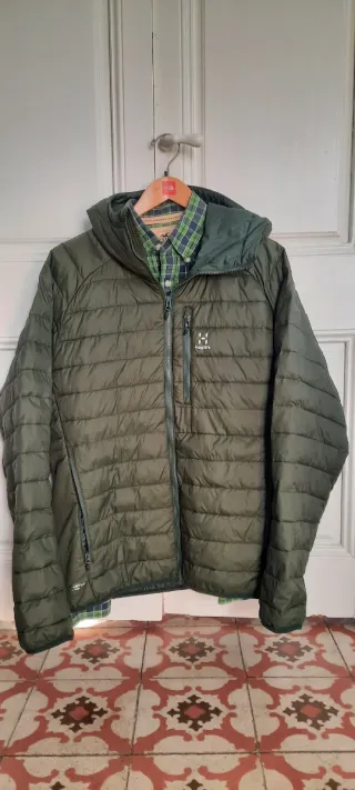 Chaqueta Plumas Haglöfs Verde