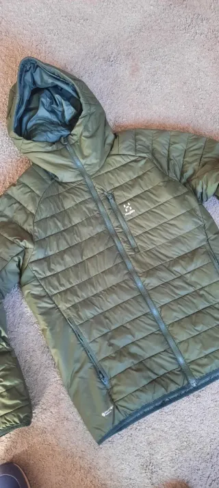 Chaqueta Plumas Haglöfs Verde