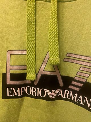 Sudadera EA7 Emporio Armani Talla L Verde