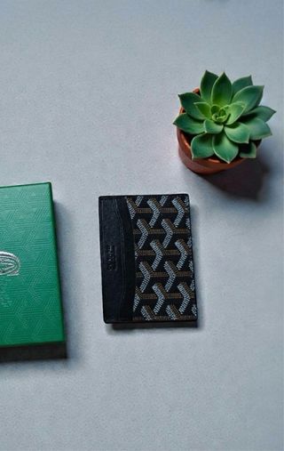 Goyard Card Holder – Black