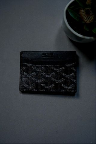 Goyard Card Holder – Black