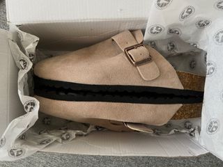 Birkenstock Boston Beige