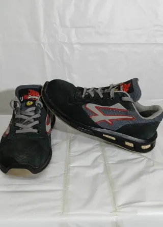 Scarpe antinfortunistiche U-Power nere/grigie