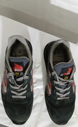 Scarpe antinfortunistiche U-Power nere/grigie