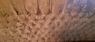 Sofá y 2 butacas estilo Luis XV dorado