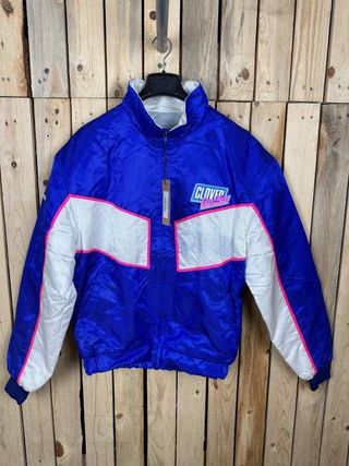Chaqueta T-M De Moto Clover Competicion Azul