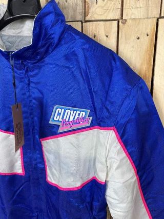 Chaqueta T-M De Moto Clover Competicion Azul