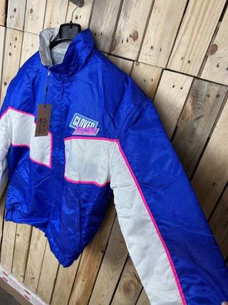 Chaqueta T-M De Moto Clover Competicion Azul