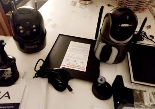 2 Cámaras Vigilancia Exterior XEGA Solar