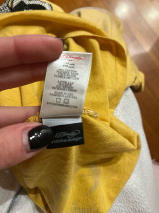 T-shirt Ed Hardy con strass