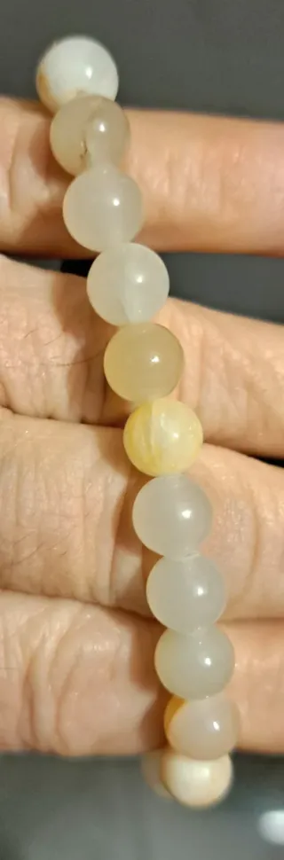 Bracciale Pietra di Luna Perle Buddha 2 perlinedzy