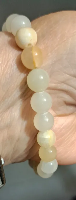 Bracciale Pietra di Luna Perle Buddha 2 perlinedzy