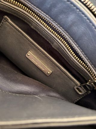 Borsa Miu Miu in vernice Blu