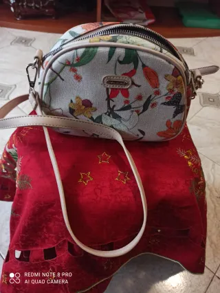 Borsa a tracolla floreale