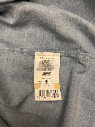 Camisa Scalpers nueva con etiquetas