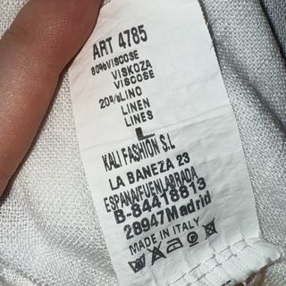 Blusa Mulaya Volantes Talla S/M Blanca