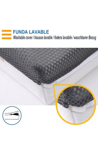 Colchón mini cuna Pekitas + funda + sábana