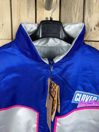 Chaqueta T-L De Moto Clover Competition Azul