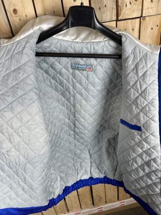 Chaqueta T-L De Moto Clover Competition Azul