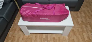 Cuna de viaje Asalvo Baby rosa