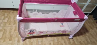 Cuna de viaje Asalvo Baby rosa