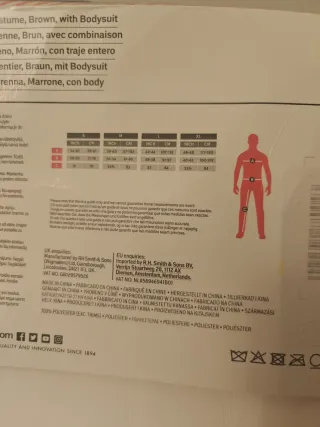 Disfraz Reno Talla XL