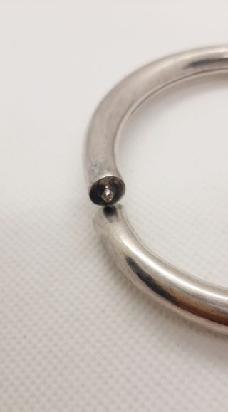 Bracciale rigido argento