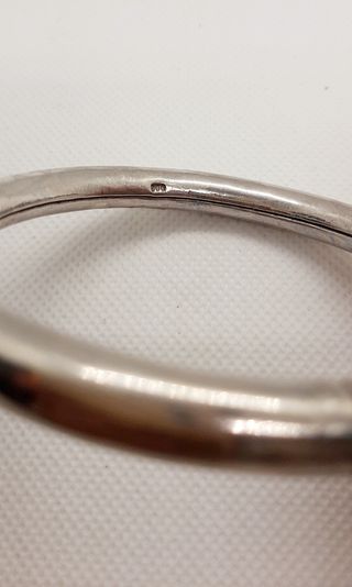 Bracciale rigido argento