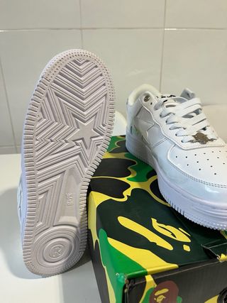 Zapatillas BAPE Blancas Talla 43