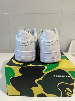 Zapatillas BAPE Blancas Talla 43