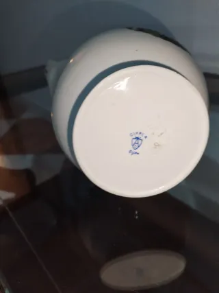 Jarrón porcelana vintage Cifpla Gijón