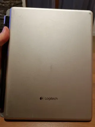Tastiera Logitech per iPad Nera
