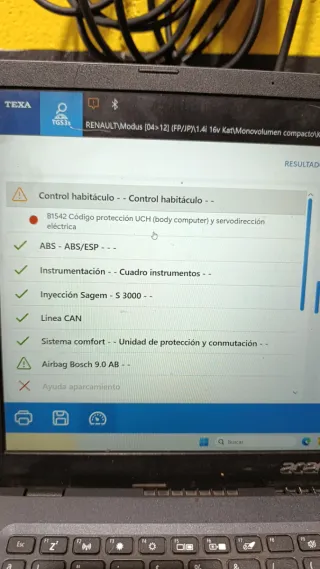 Dirección Asistida Renault Modus