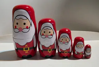 Muñecas Rusas Papá Noel