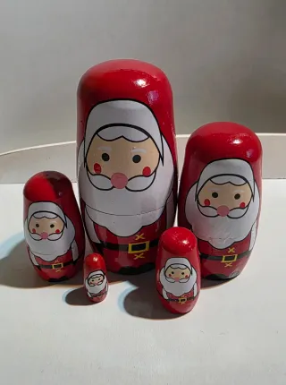Muñecas Rusas Papá Noel