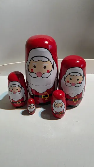 Muñecas Rusas Papá Noel