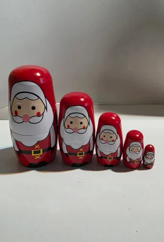 Muñecas Rusas Papá Noel