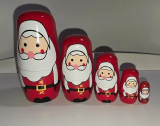 Muñecas Rusas Papá Noel