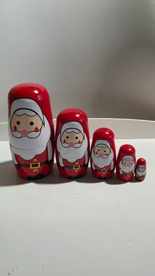 Muñecas Rusas Papá Noel