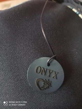 Borsa a tracolla Onyx con applicazioni