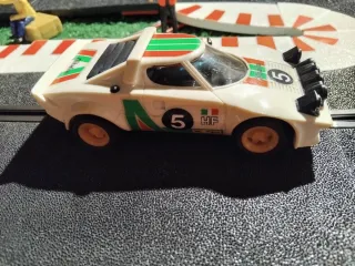 Coche Scalextric Lancia Stratos Alitalia