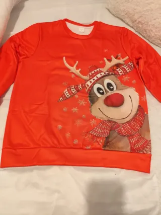 Sudadera Navideña Reno Nieve